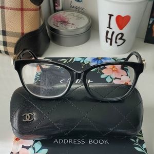 Chanel Bow Black Glasses